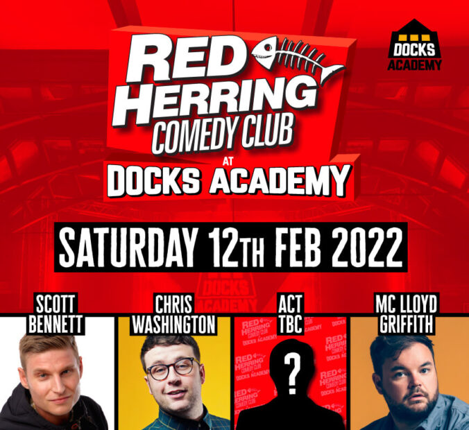 Red Herring Comedy Club – Saturday 12th February